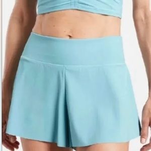 NWT Athleta Makani Swim Short Waterloo-  Blue  -Small